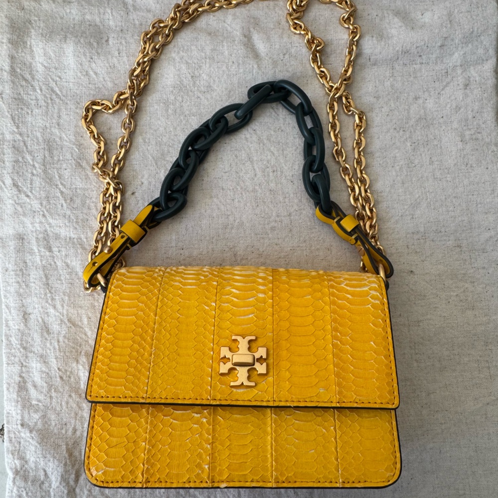 Tory Burch Vibrant Yellow Crossbody Bag